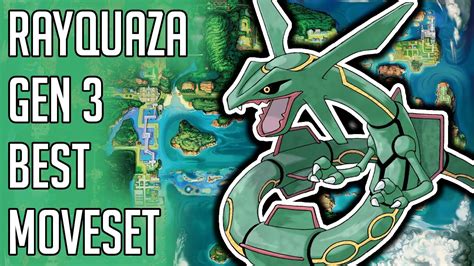raquaza smogon|Rayquaza Gen 3 Best Moveset .